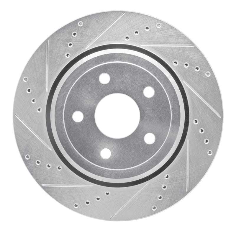 R1 Concepts — R1 12-25 Dodge Durango Rear Left Drilled & Slotted Silver Brake Rotor
R1 Brake Rotor Drill