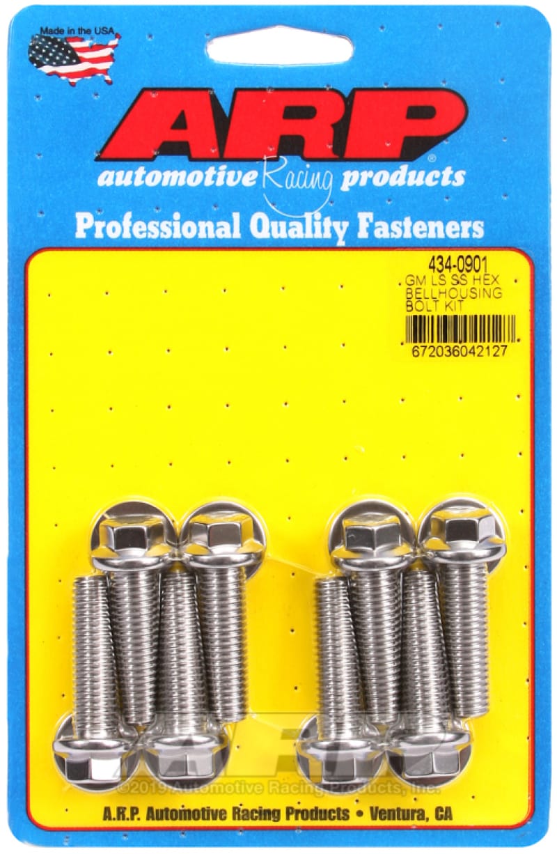 ARP — ARP GM LS Hex Bellhousing Bolt Kit