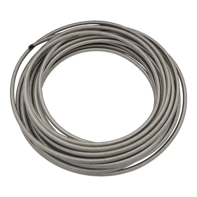 DeatschWerks — DeatschWerks 8AN Stainless Steel Double Braided CPE Hose - 50ft
Lines & Fittings