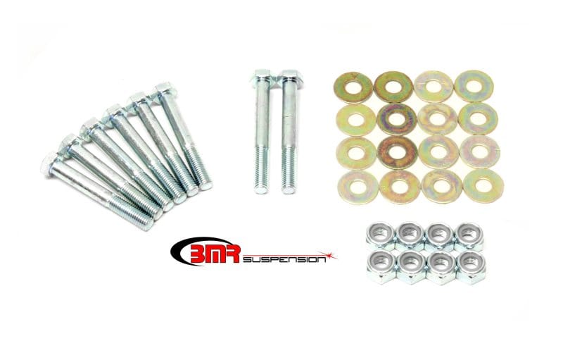 BMR Suspension — BMR 78-87 G-Body Control Arm Hardware Kit Rear Upper And Lower - Zinc plated