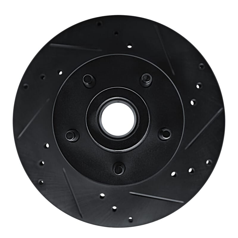 R1 Concepts — R1 90-91 Ford Country Squire Front Right Drilled & Slotted Black Brake Rotor
R1 Brake Rotor Drill