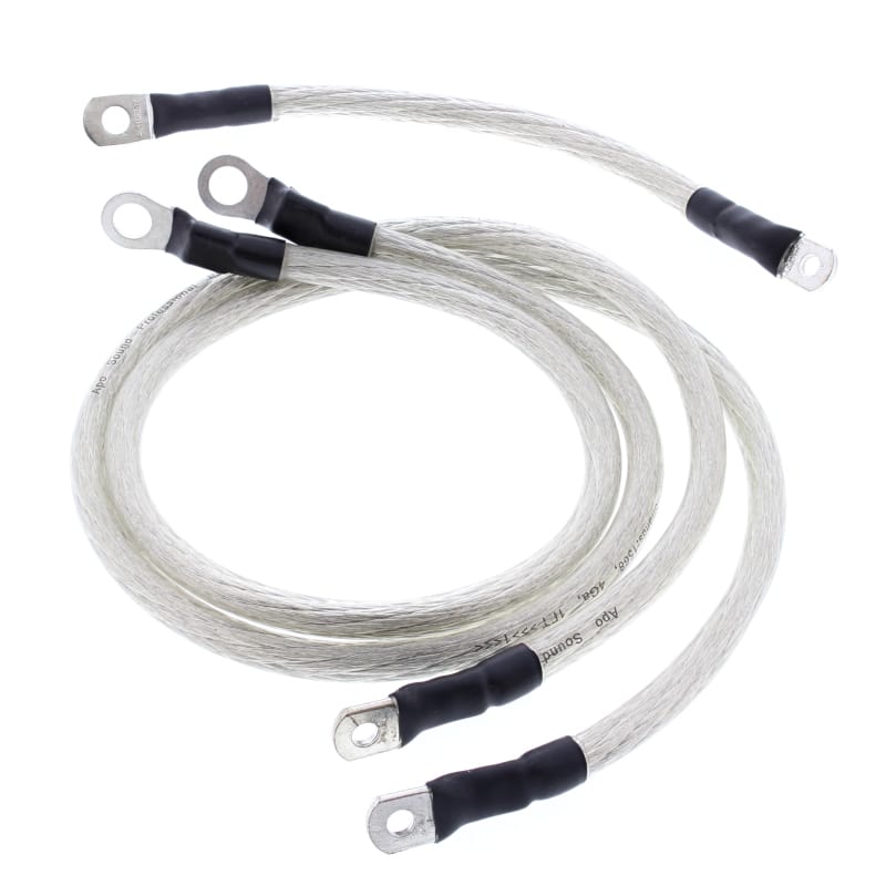 All Balls Racing — All Balls Racing 80-81 Harley-Davidson FLH Electra Glide Battery Cable Kit Clear