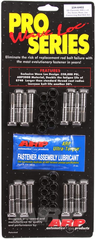 ARP — ARP SB Chevy 400 wave-loc rod bolt kit
