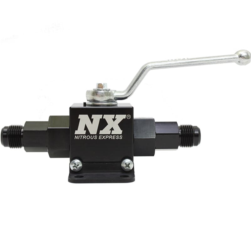 Nitrous Express — Nitrous Express Lightweight Billet In-Line Valve 1.5in I.D (8AN Fitting)
N2OInjtrPlate