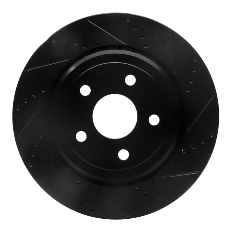 R1 Concepts — R1 12-25 Dodge Durango Rear Right Drilled & Slotted Black Brake Rotor
R1 Brake Rotor Drill