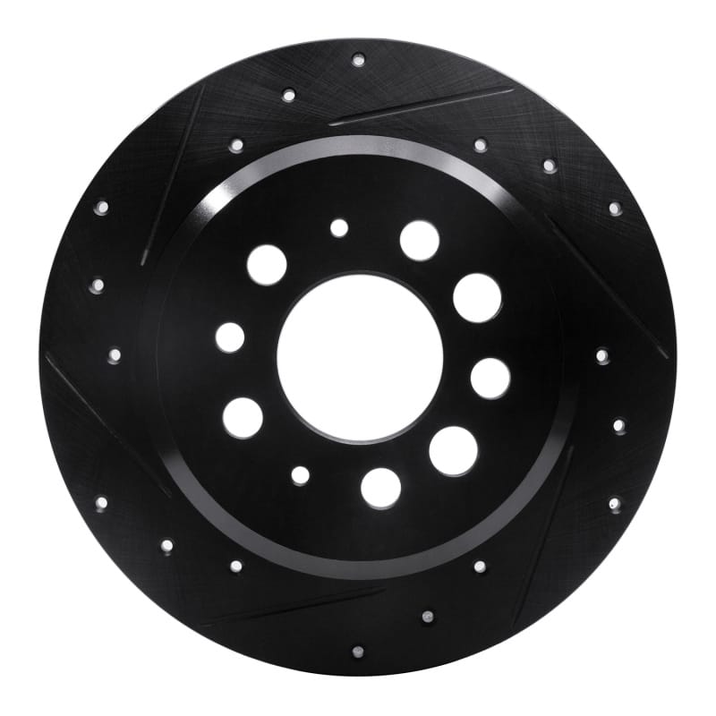 R1 Concepts — R1 67-74 Volvo 142 Rear Left Drilled & Slotted Black Brake Rotor
R1 Brake Rotor Drill