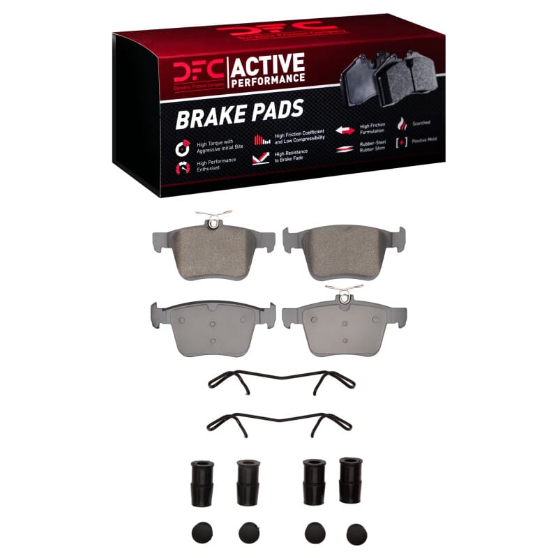 DFC — DFC 15-25 Audi A3 Quattro Rear Active Performance Pads and Hardware Kit
DFC Brake Pad Set