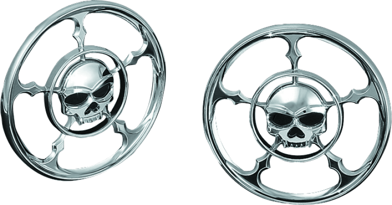Kuryakyn — Kuryakyn Zombie Speaker Grills Chrome