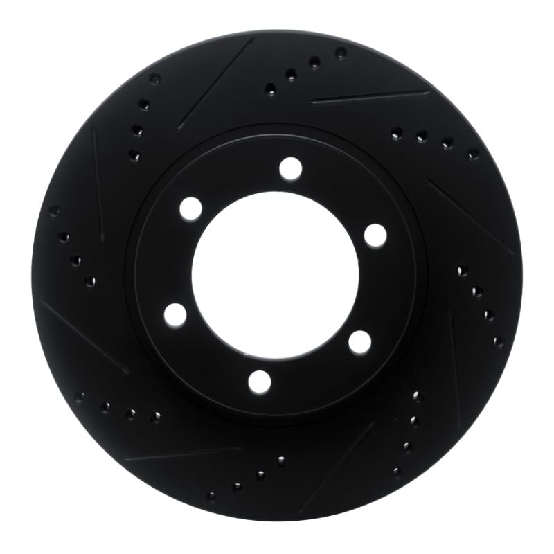 R1 Concepts — R1 03-09 Lexus GX470 Front Left Drilled & Slotted Black Brake Rotor
R1 Brake Rotor Drill