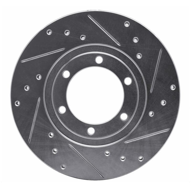 R1 Concepts — R1 1986-1993 Mazda B2200 Front Right Drilled & Slotted Silver Brake Rotor
R1 Brake Rotor Drill