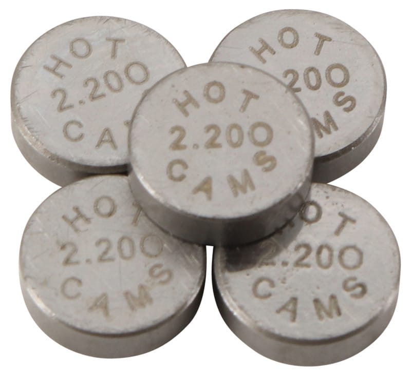 Hot Cams — Hot Cams 07-16 CRF 150 R/2016 CRF 150 RB Big Wheel 2.200mm Shim Kit - 5 Pack
