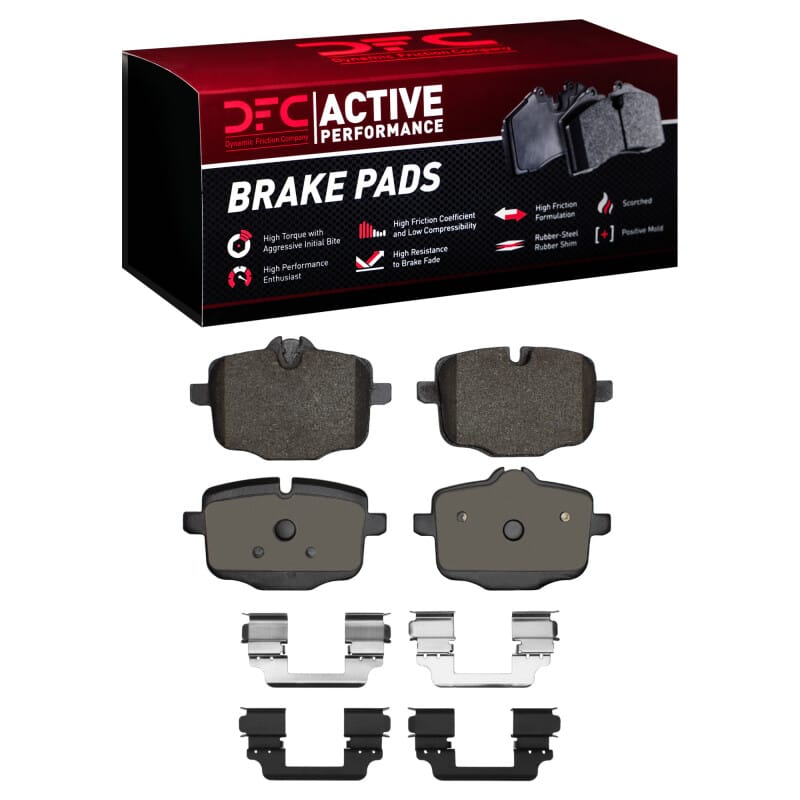 DFC — DFC 11-19 BMW 640i Gran Coupe Rear Active Performance Pads and Hardware Kit
DFC Brake Pad Set