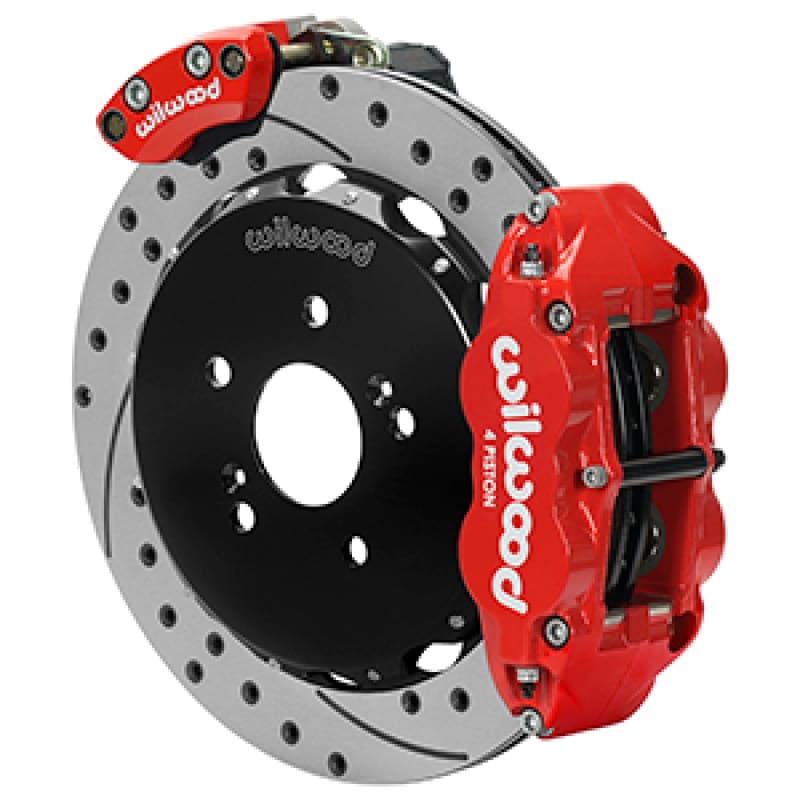 Wilwood — Wilwood 00-09 Honda S2000 Narrow Superlite 4R Rear Brake Kit - Drilled & Slotted