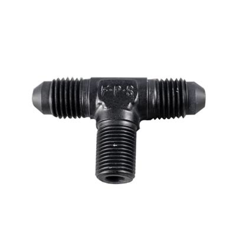 Fragola — Fragola -3AN x 90 Degree Union Fitting - Black