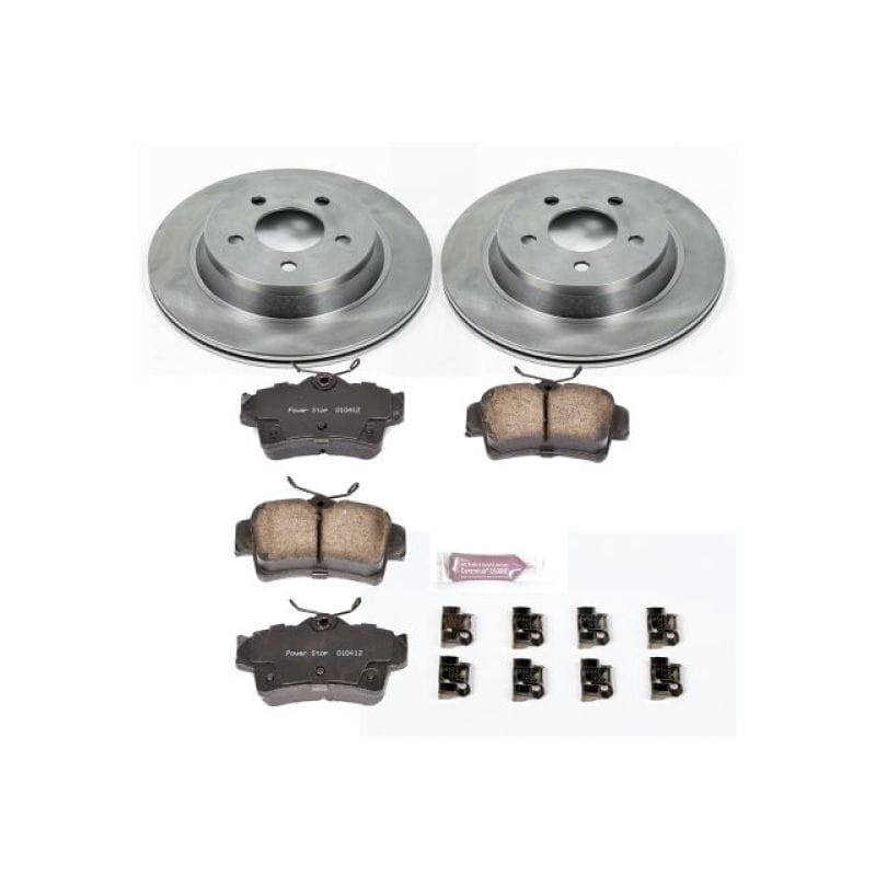 PowerStop — Power Stop 94-99 Ford Mustang Rear Autospecialty Brake Kit