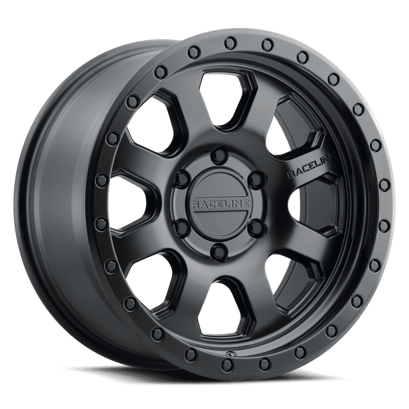 Raceline — Raceline 959B Avenger 2.0 18x9 / ET0 / 130.81mm Hub Bore / 8X180 - Satin Black