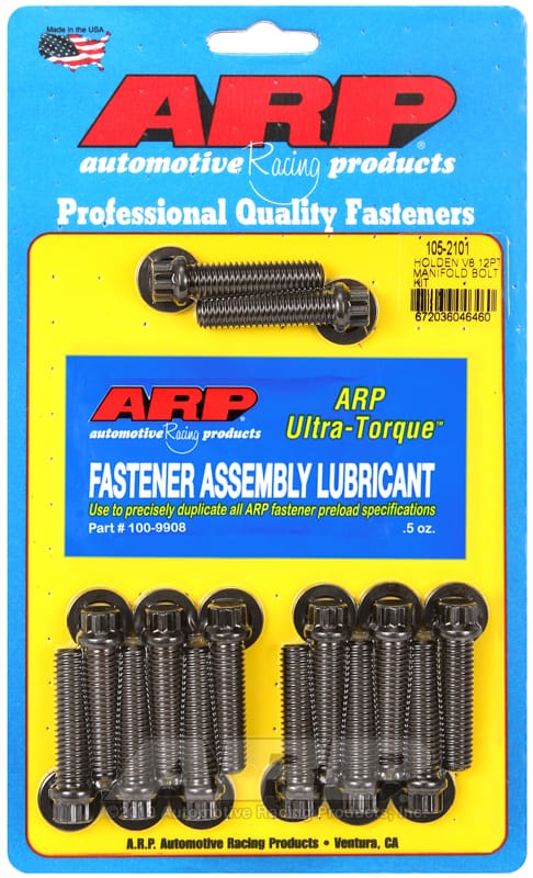 ARP — ARP Holden V8 12pt Manifold Bolt Kit