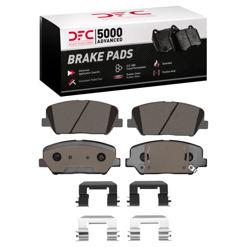DFC — DFC 13-15 Hyundai Veloster Front 5000 Advanced Ceramic Brake Pads and Hardware Kit
DFC Brake Pad Set