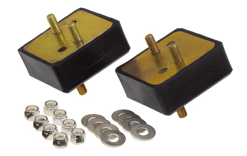Prothane — Prothane 67-92 Jeep V8 Motor Mounts - Black
ENGINE MOUNTS