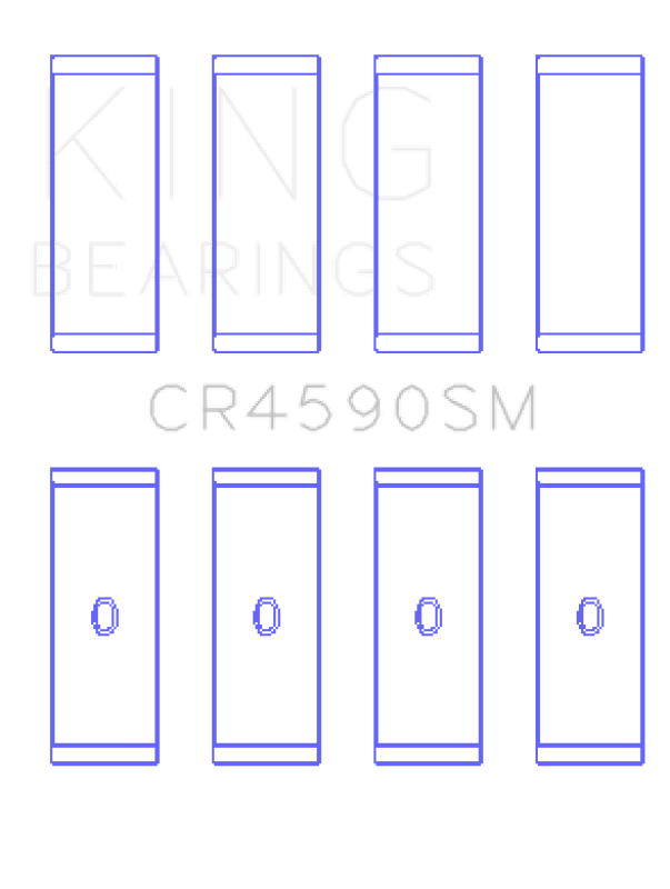 King Engine Bearings — King Engine Bearings Audi Amb/Aum/Alt/Awa/Blr (Size +1.0mm) Connecting Rod Bearing Set
Engine Bearing