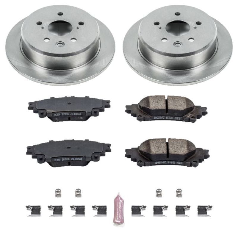 PowerStop — Power Stop 14-15 Lexus IS250 Rear Autospecialty Brake Kit