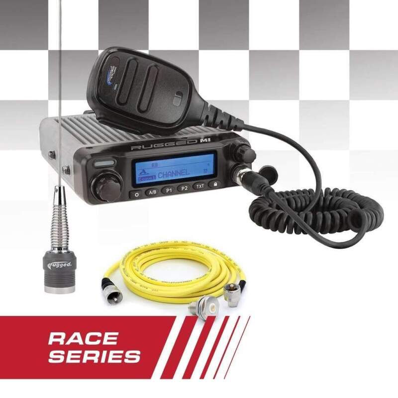 Rugged Radios — Rugged Radios RACE RADIO KIT - Rugged RACE SERIES M1 Mobile Radio with Antenna