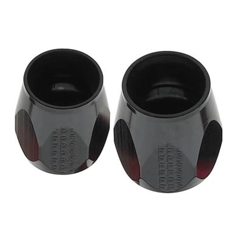Fragola — Fragola -8AN Socket Pro Flow End Black