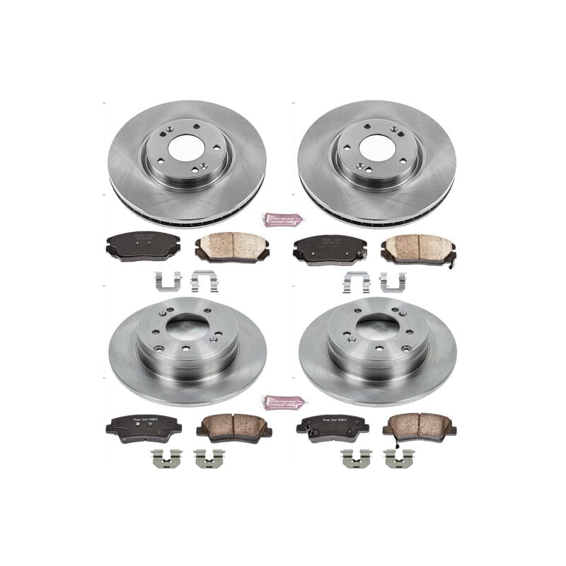PowerStop — Power Stop 09-11 Hyundai Azera Front and Rear Autospecialty Brake Kit
Power Stop 09-11 Hyundai Azera Front & Rear Autospecialty Brake Kit