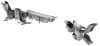 Artec Industries — Artec Industries 93-06 Jeep Wrangler TJ Front Axle Swap Kit Dana 44 (Rubicon) Lca Brkts w/ Cam Slot