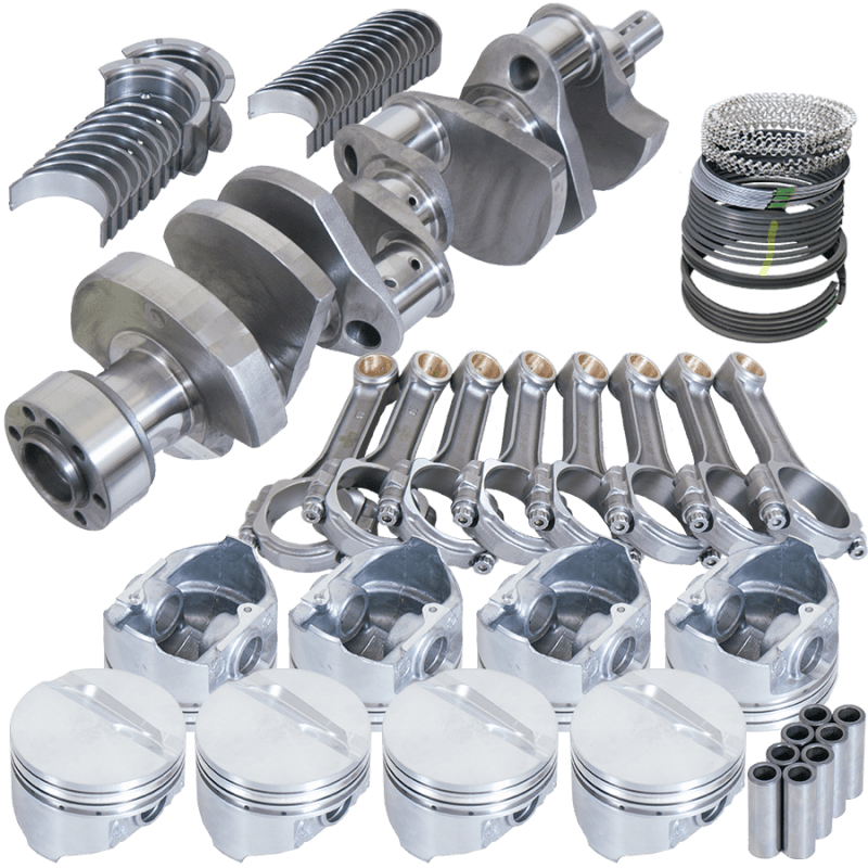 Eagle — Eagle Chevy 350 1Pc 3.750in Crank 5.700in I-Beam Rods 4.040in Pistons 168 Tooth FP Balanced Assembly
Bal Str & Strip Assy
