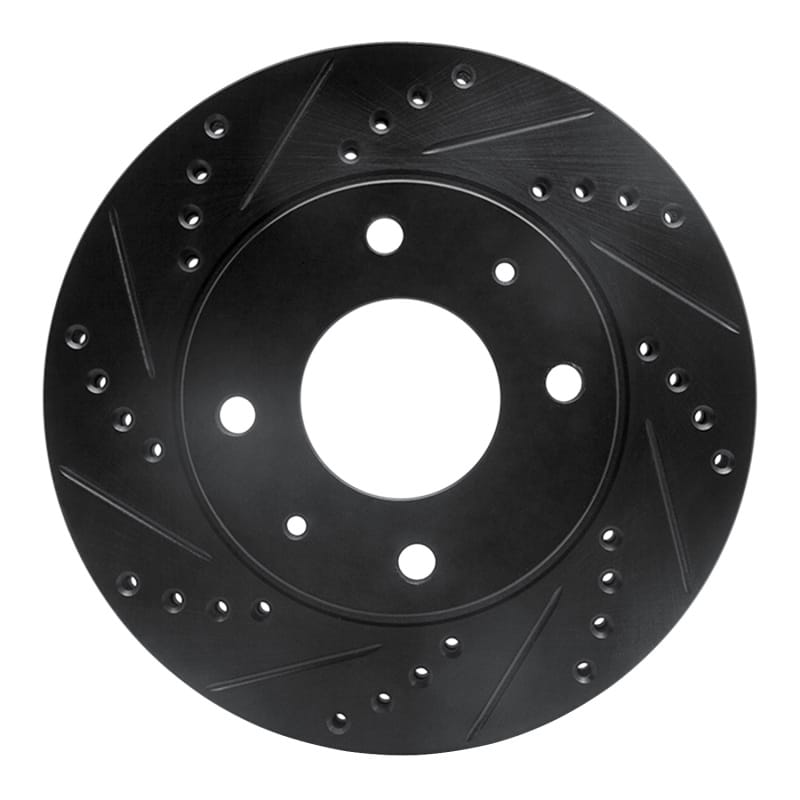R1 Concepts — R1 01-03 Hyundai Sonata Front Left Drilled & Slotted Black Brake Rotor
R1 Brake Rotor Drill