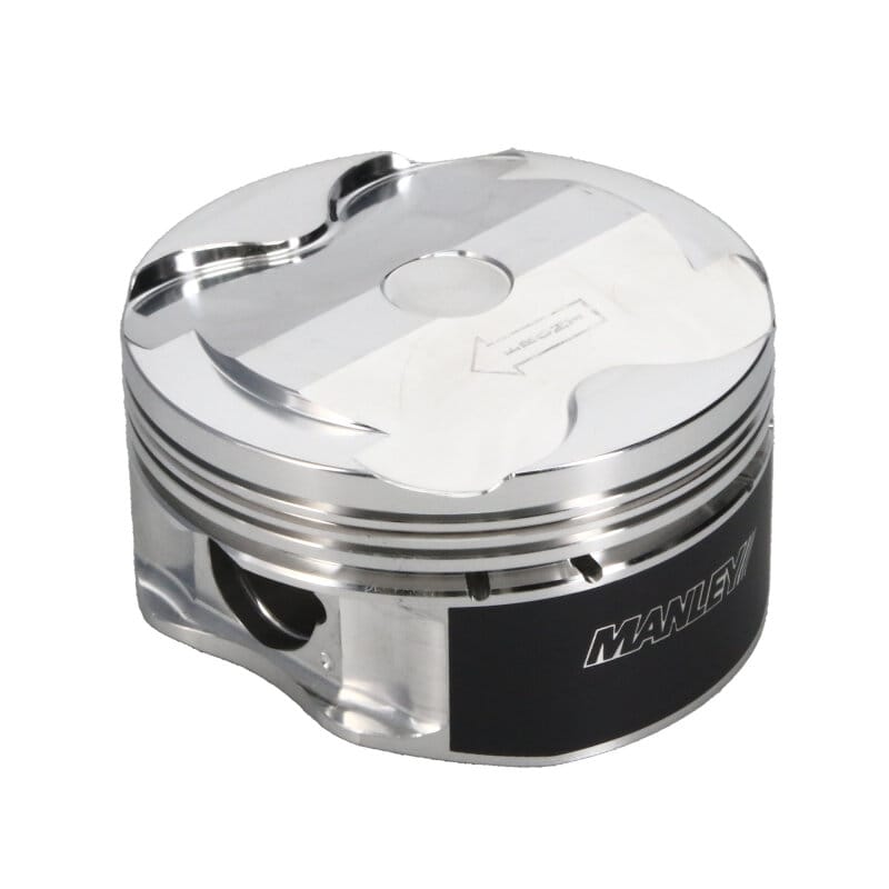Manley Performance — Manley 2018+ Ford Coyote 5.0L 6.75cc Dish 3.700in Bore 12:1 CR 22mm Pin Platinum Pistons
Piston Set