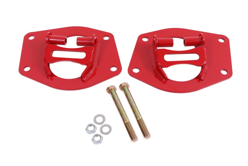 BMR Suspension — BMR 10-15 5th Gen Camaro Coilover Conversion Kit Rear Upper Mount - Red