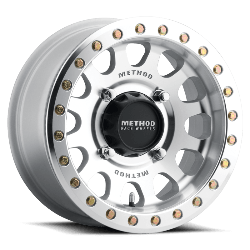Method Wheels — Method MR401 UTV Beadlock 15x7 +38mm Offset 6 x 139.7 BP 81.80mm CB Raw Machined Wheel w/ BH-H24100