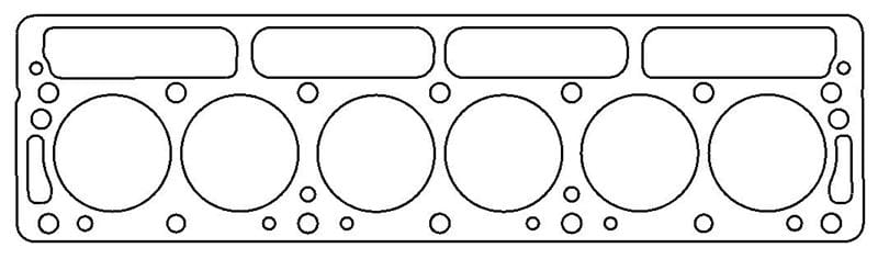 Cometic Gasket — Triumph 1968-1971 TR6 I6 Cylinder Head Gasket