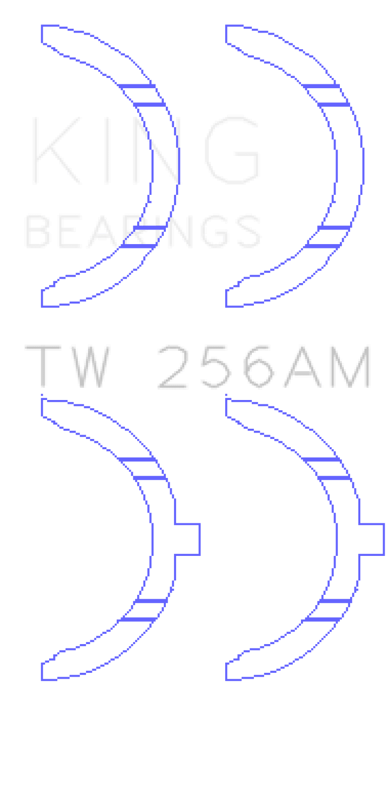 King Engine Bearings — King Engine Bearings Mazda JE/JE06/JE07 Thrust Washer Set of 2
Engine Bearing