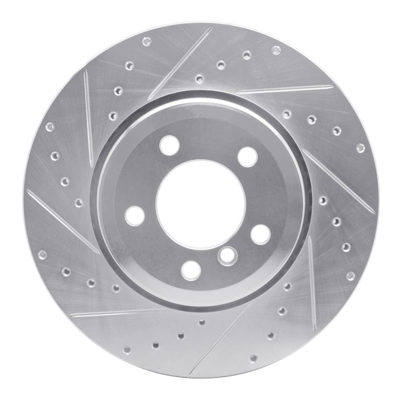 R1 Concepts — R1 05-08 BMW 760I Rear Left Drilled & Slotted Silver Brake Rotor
R1 Brake Rotor Drill