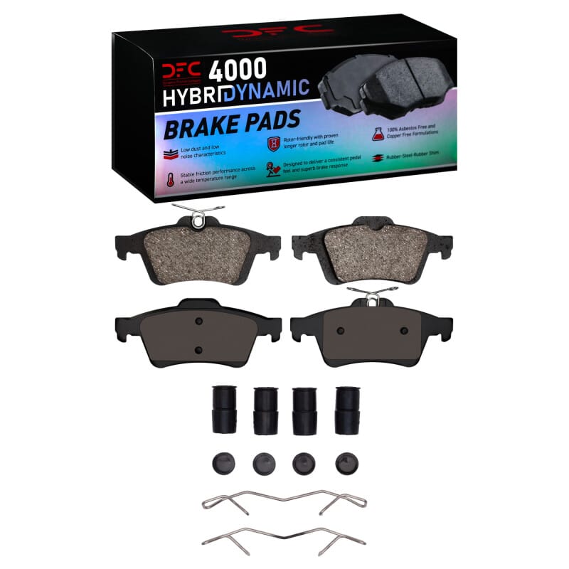 DFC — DFC 03-23 Cadillac BLS (Mexico) Rear 4000 HybriDynamic Brake Pads and Hardware Kit
DFC Brake Pad Set