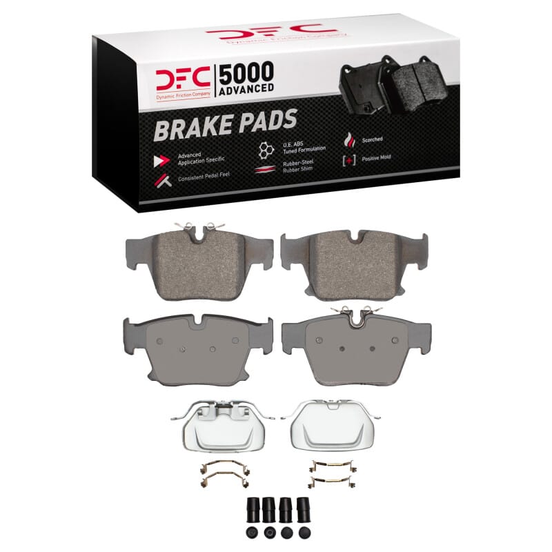 DFC — DFC 23-25 BMW 750e xDrive Rear 5000 Advanced Low Metallic Brake Pads and Hardware Kit
DFC Brake Pad Set