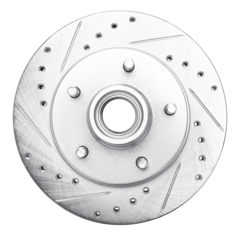 R1 Concepts — R1 91-03 Chevrolet S10 Blazer Front Left Drilled & Slotted Silver Brake Rotor
R1 Brake Rotor Drill