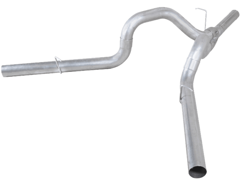 Diamond Eye Performance — Diamond Eye KIT 4in DPF-BACK DUAL AL 16-17 Chevy/GMC 6.6L Duramax 2500/3500
