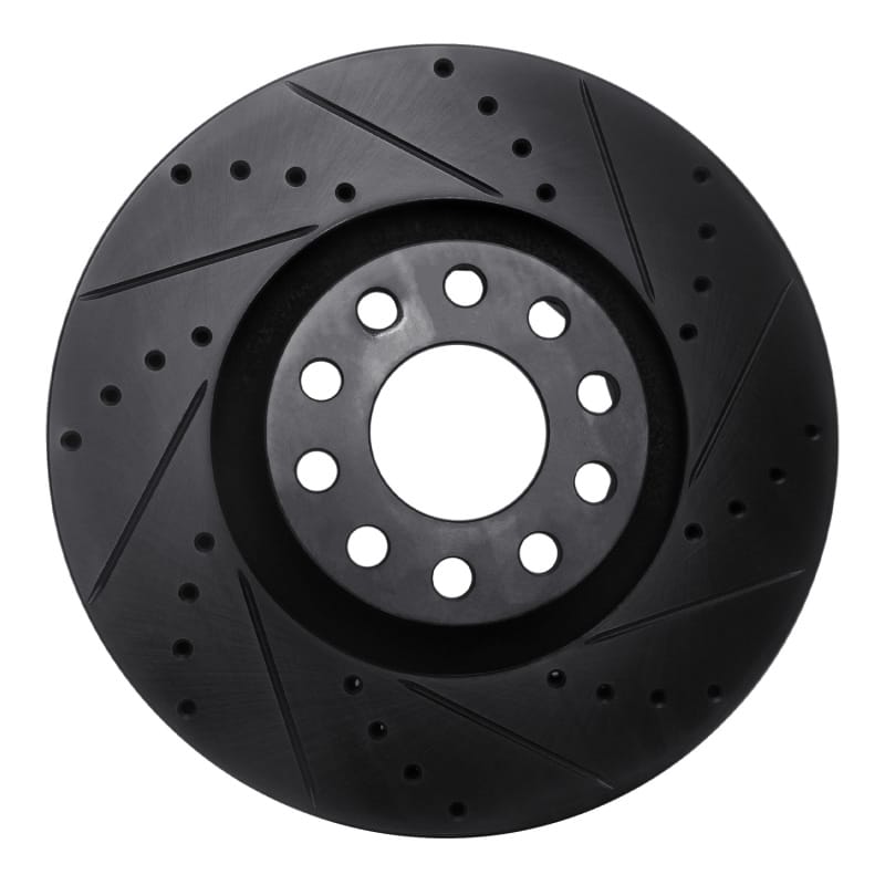 R1 Concepts — R1 00-03 Audi A8 Front Right Drilled & Slotted Black Brake Rotor
R1 Brake Rotor Drill