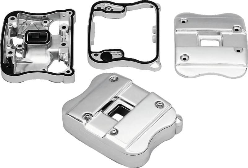 Bikers Choice — Bikers Choice 84-99 Evo Custom Models / 86-99 XL Chrome Rocker Box Kit