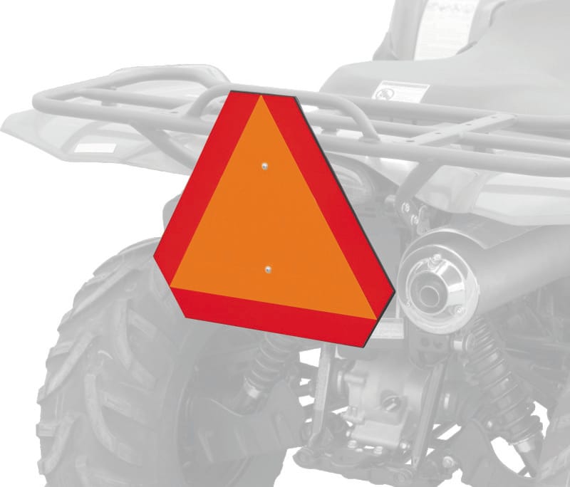 QuadBoss — QuadBoss ATV Safety Emblem - Orange
