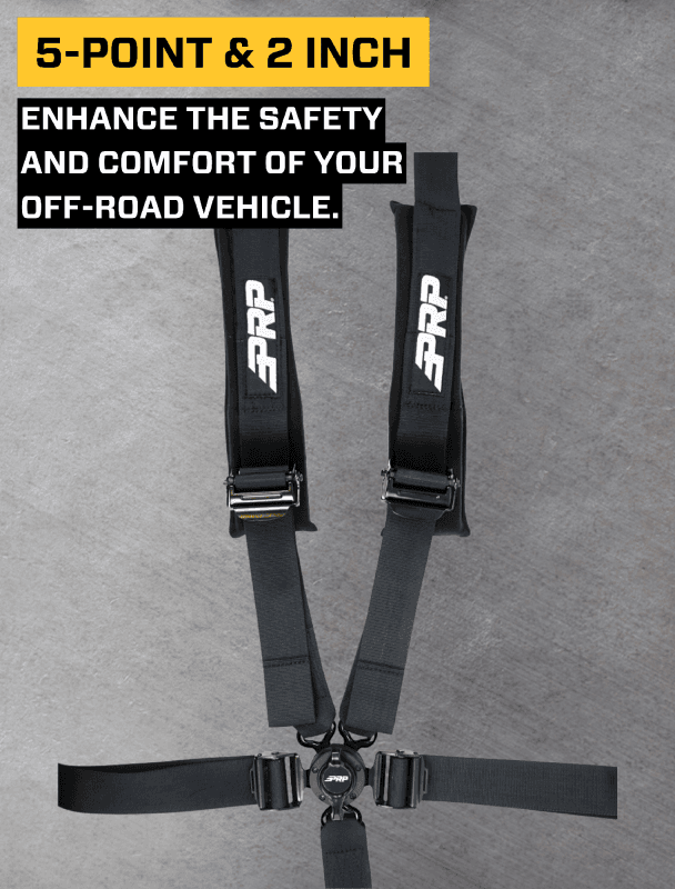 PRP Seats — PRP 5.2 Harness(Cam-Lock, SFI Rated) - Black