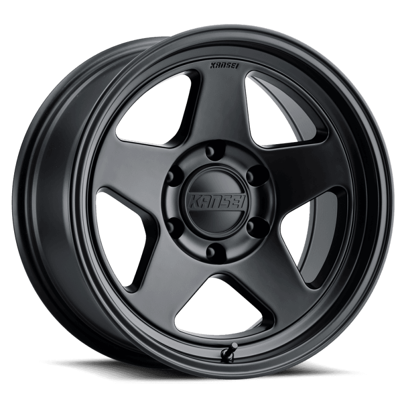 Kansei — Kansei 17x8.5 6X139.7 BP 0mm Offset KNP Off-Road Wheel - Matte Black