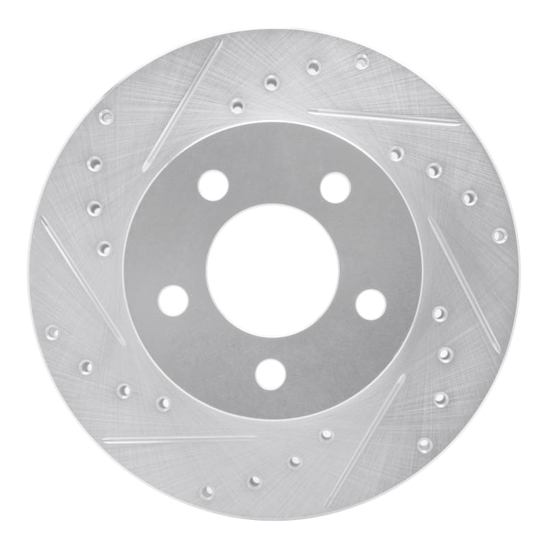 R1 Concepts — R1 95-02 Ford Explorer Front Left Drilled & Slotted Silver Brake Rotor
R1 Brake Rotor Drill