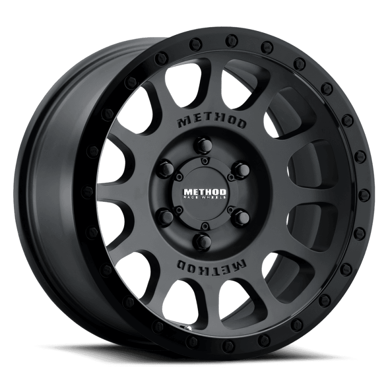 Method Wheels — Method MR305 NV 17x8.5 0mm Offset 5x150 116.5mm CB Matte-Gloss Black Wheel