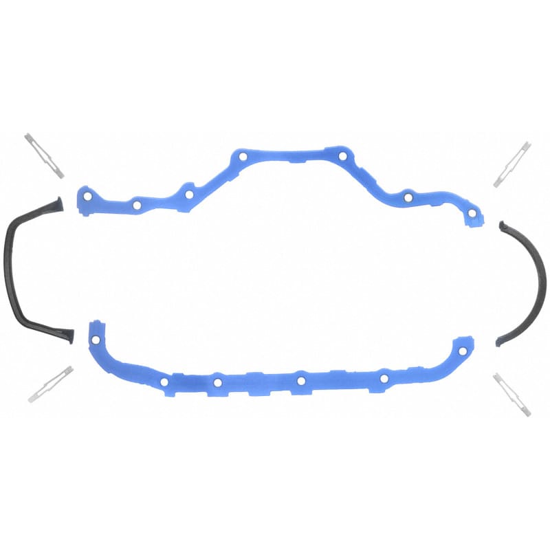 Fel-Pro — Fel-Pro Oil Pan SnapUps Included for OS 30612 R Engine Oil Pan Gasket Set PermaDry molded rubber