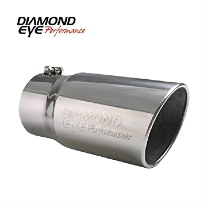 Diamond Eye Performance — Diamond Eye TIP 3in-4inX12in BOLT-ON ROLLED ANGLE 15-DEGREE ANGLE CUT: EMBOSSED DIAMOND EYE